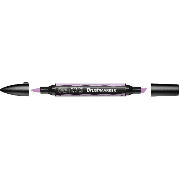 

Маркер двусторонний кисточный Winsor Newton Brushmarker Розовый жемчуг V718