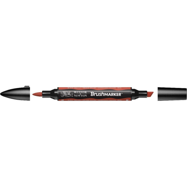 

Маркер двусторонний кисточный Winsor Newton Brushmarker Тёмно оранжевый R946