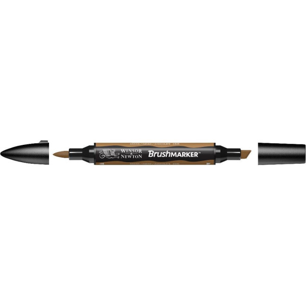 

Маркер двусторонний кисточный Winsor Newton Brushmarker Какао O535