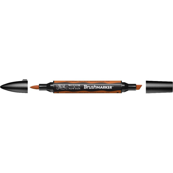 

Маркер двусторонний кисточный Winsor Newton Brushmarker Коричневая кожа O345