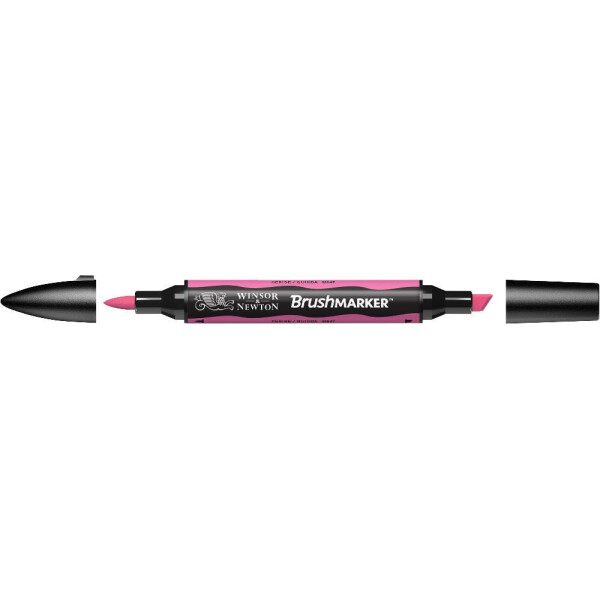 

Маркер двусторонний кисточный Winsor Newton Brushmarker Светло вишневый M647