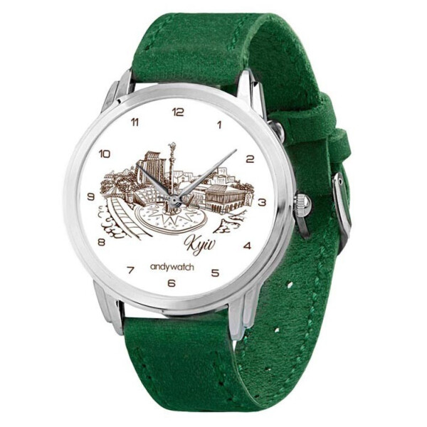 

Наручные часы Andywatch «Київ» зеленые AW 587-6