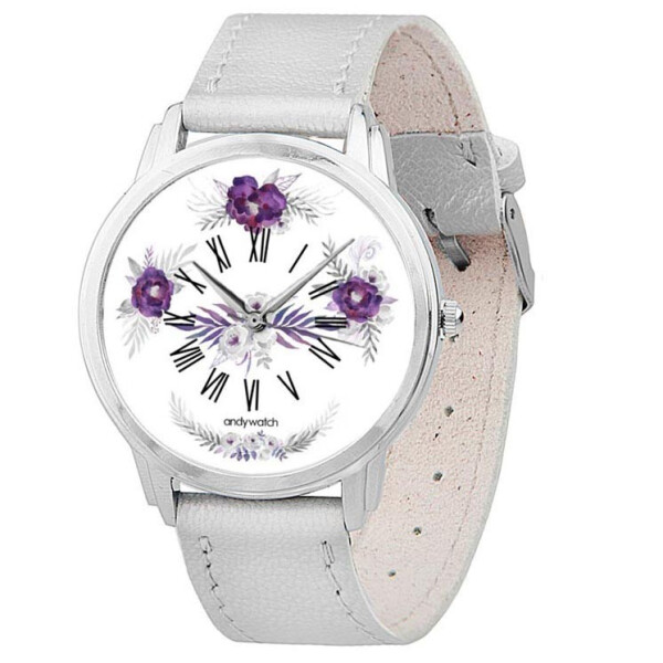 

Наручные часы Andywatch «Фиолетовые цветы» AW 573-8