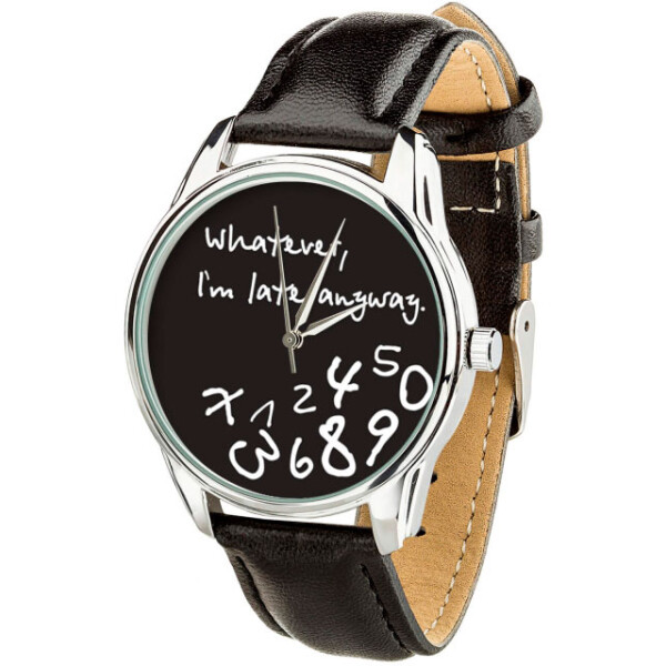 

Часы ZIZ Late black ремешок насыщенно-черный серебро дополнительный ремешок (4605953)