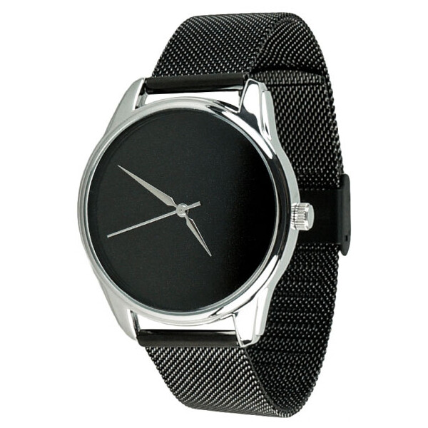 

Часы ZIZ Минимализм черный ремешок из нержавеющей стали черный дополнительный ремешок (5000389)