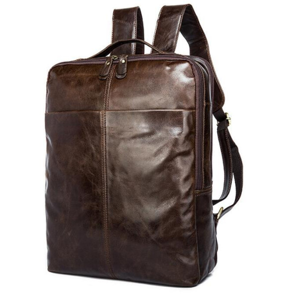 

Рюкзак кожаный TIDING BAG 7280C