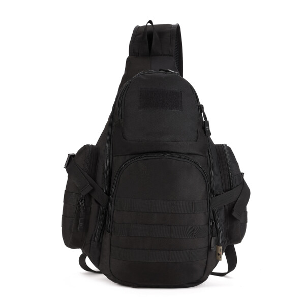 

Рюкзак однолямочный тактический городской Protector Plus X212 black (new_16441)