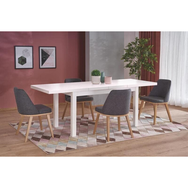 

Стол обеденный Halmar TIAGO 2 140/80 Белый