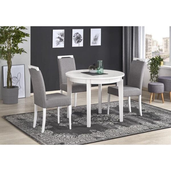 

Стол обеденный Halmar SORBUS 100/100 Белый