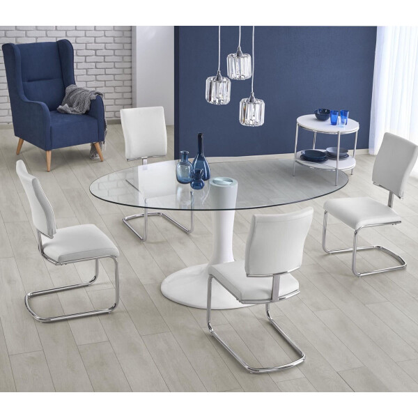 

Стол обеденный Halmar CORAL 180/100 Белый