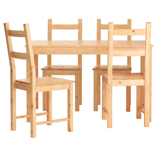 

Комплект для столовой IKEA INGO IVAR 120 см стол и 4 кресла Сосна (490.973.50)
