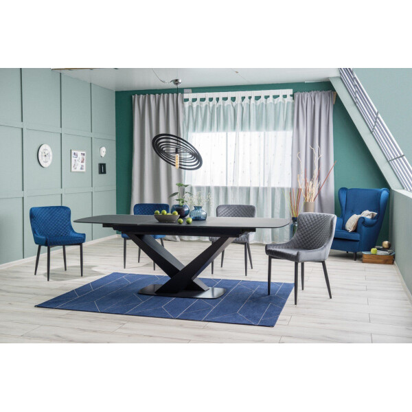 

Стол обеденный Signal CASSINO I 160 Черный матовый