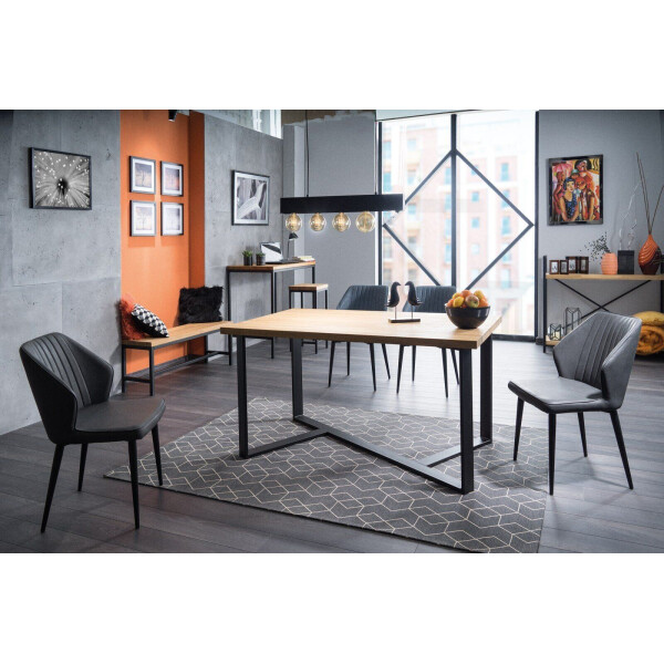 

Стол обеденный Signal BERNARDO 180 Дуб, Черный