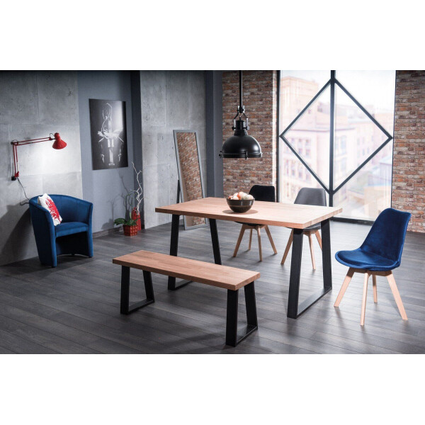 

Стол обеденный Signal RONALDO 180 Дуб, Черный