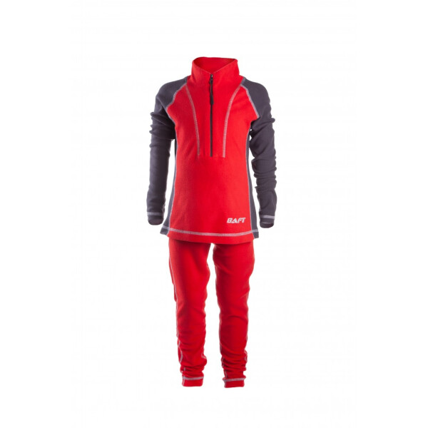 Детский комплект термобелья Baft Z-Line Kids Red/Gray Микрофлис 116 (ZL3401-116)