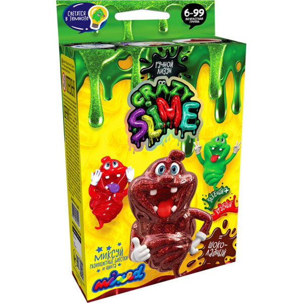 

Безопасный образовательный набор для проведения опытов "Crazy Slime" SLM-02