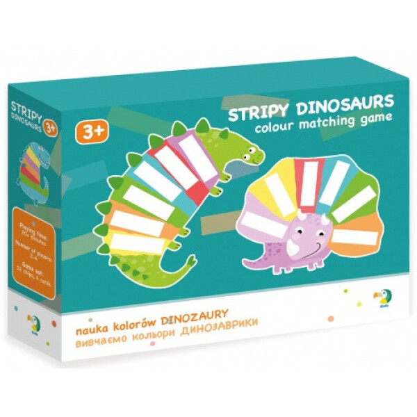 

Настольная игра DoDo Изучаем цвета Динозаврики 300138