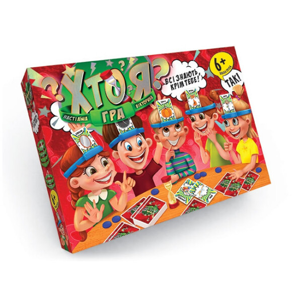 

Настольная игра БОЛ "ХТО Я" на укр. языке 7499DT