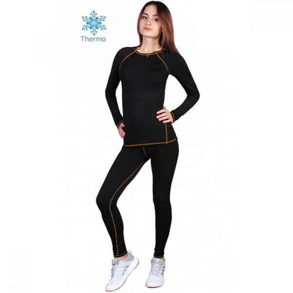

Термобелье женское FirePower Polarflis-Stretch (XL) Черное с оранжевым