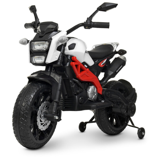 

Мотоцикл Bambi M 4267EL-1-3 White / Red (M 4267EL)