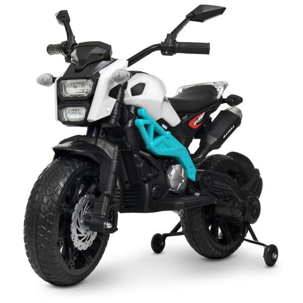 

Мотоцикл Bambi M 4267EL-1-4 White / Blue (M 4267EL)