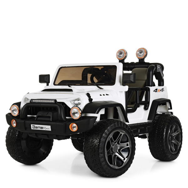 

Электромобиль BAMBI Джип M 4111EBLR-1 белый