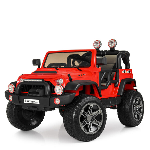 

Электромобиль BAMBI Джип M 4111EBLR-3 красный