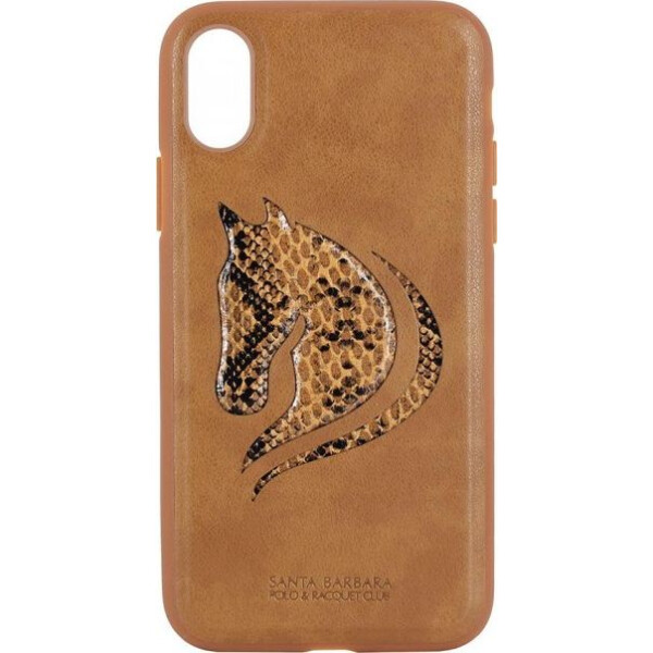 

Polo Viscount чехол для iPhone X/XS Brown (SB-IPXSPHOR-BRW)