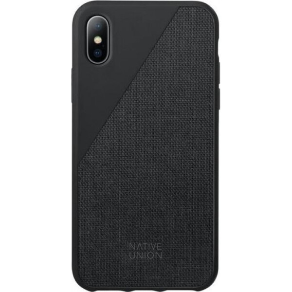 

Native Union Clic Canvas Black чехол для iPhone X