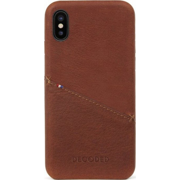 

Decoded Leather Back Cover чехол для iPhone X Brown (D7IPOXBC3CBN)