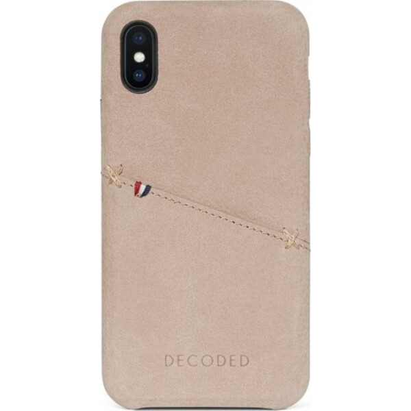 

Decoded Leather Back Cover чехол для iPhone X Pink Sand (D7IPOXBC3NL)