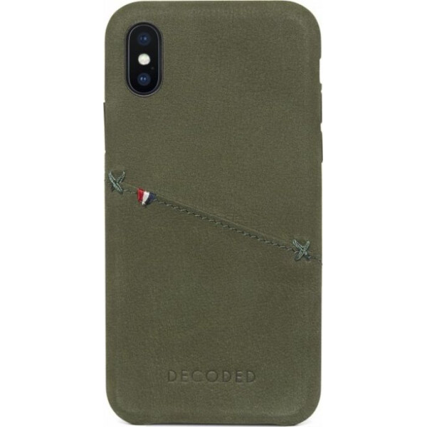 

Decoded Leather Back Cover чехол для iPhone X Onyx (D7IPOXBC3ON)