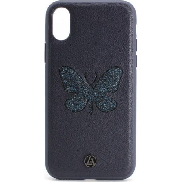 

Luna Aristo Farfalla чехол для iPhone X/XS Blue Copper Blue (LA-IPXBTF-BLU)