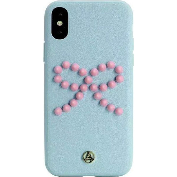 

Luna Aristo Prima Donna чехол для iPhone X/XS Blush Blue (LA-IPXBOW-BLU)