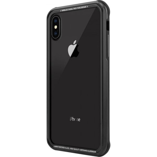 

Switcheasy iGlass Case чехол для iPhone XS Max Black (GS-103-46-170-11)