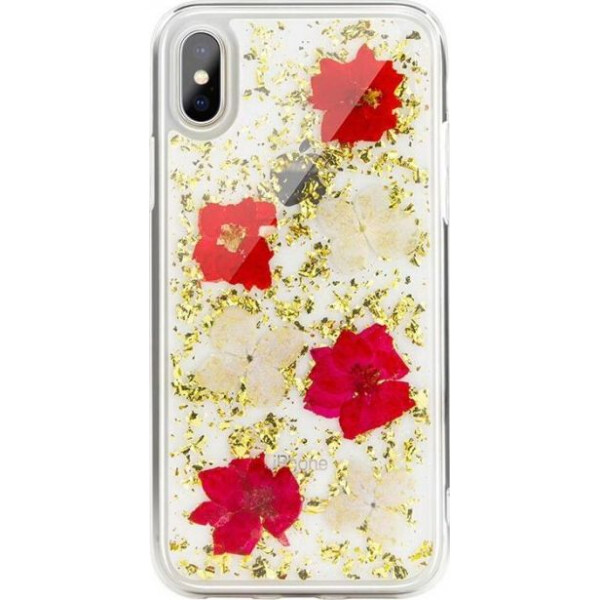 

SwitchEasy Flash Case чехол для iPhone X/XS Gold Flower (GS-81-444-16)
