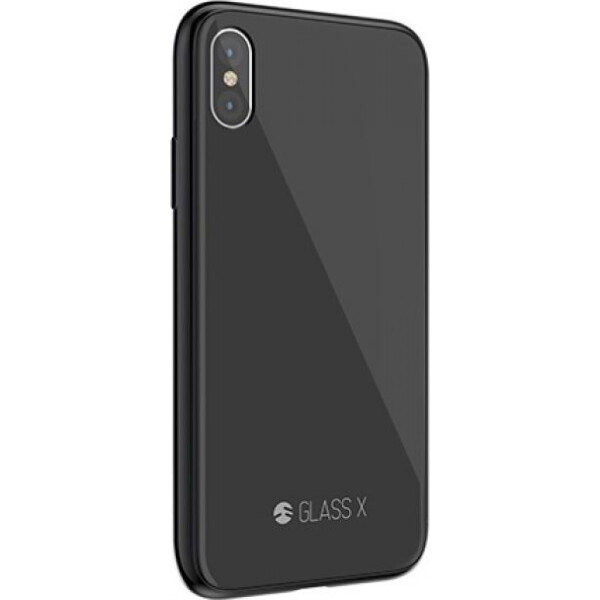 

SwitchEasy Glass X чехол для iPhone X/XS Black (GS-81-262-20)