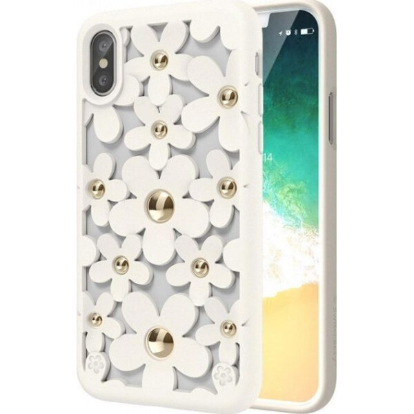 

SwitchEasy Fleur Case чехол для iPhone X/XS White (GS-81-146-12)