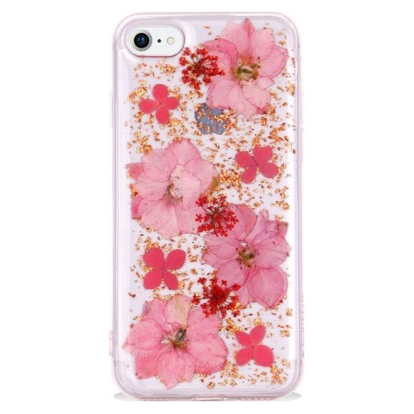 

SwitchEasy Flash Case чехол для iPhone 8 Rose Gold Flower (GS-54-444-15)