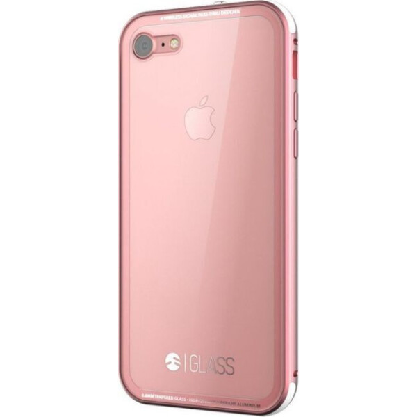 

SwitchEasy Glass Case Pink чехол для iPhone 7/8