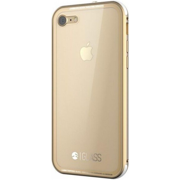 

SwitchEasy Glass Case Gold чехол для iPhone 7