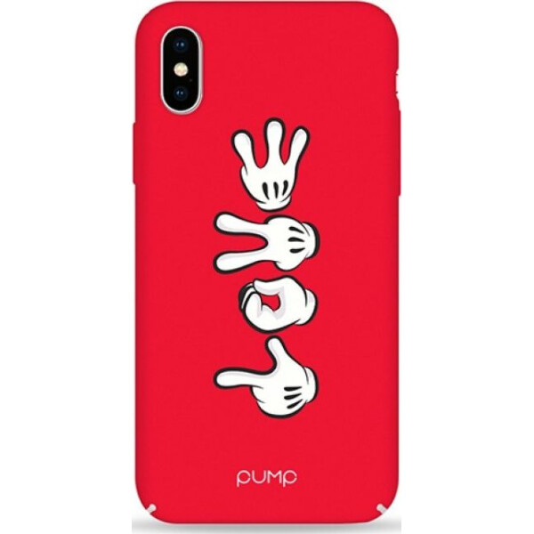 

Pump Tender Touch Case чехол для iPhone X/XS Hands Mickey Love
