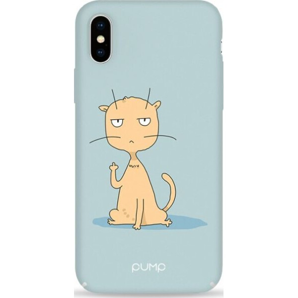 

Pump Tender Touch Case чехол для iPhone X/XS Fuck The Cat