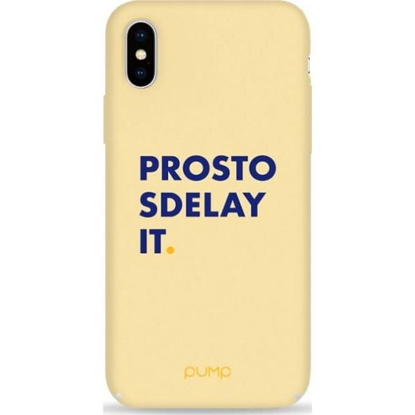 

Pump Tender Touch Case чехол для iPhone X/XS Prosto Sdelay It