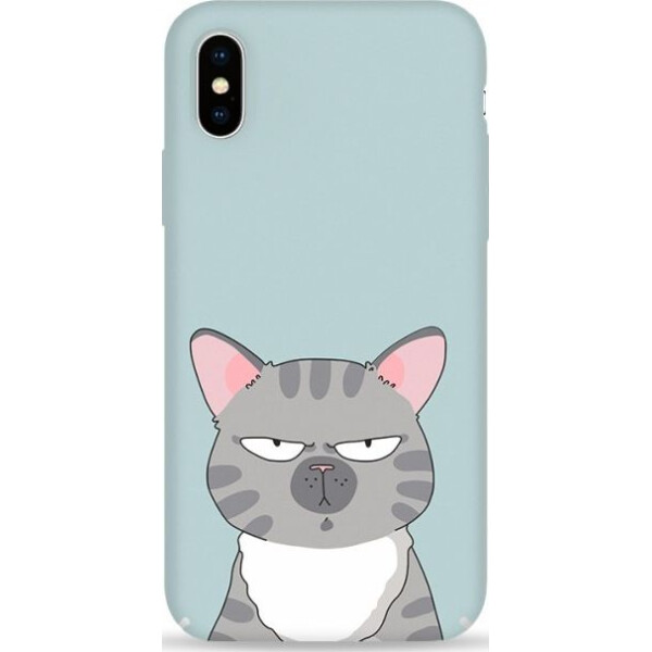

Pump Tender Touch Case чехол для iPhone X/XS Serious Cat