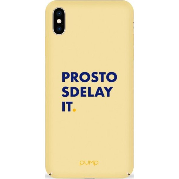 

Pump Tender Touch Case чехол для iPhone XS MAX Prosto Sdelay It