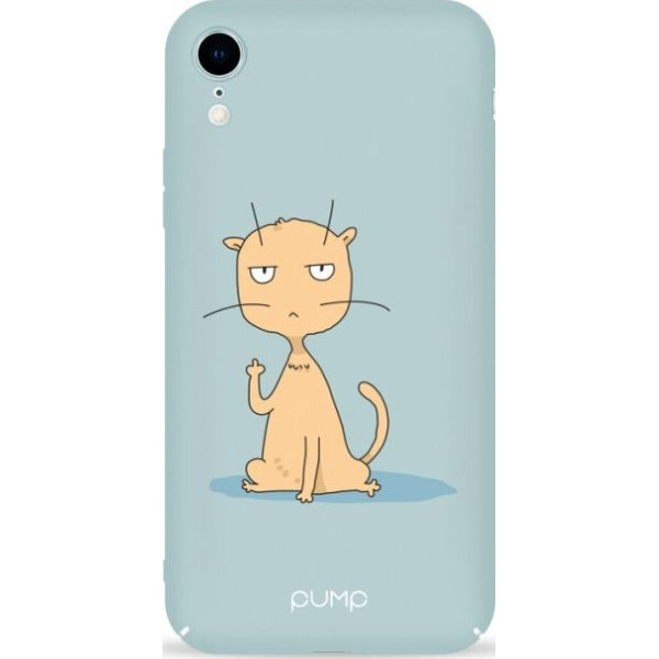

Pump Tender Touch Case чехол для iPhone Xr Fuck The Cat