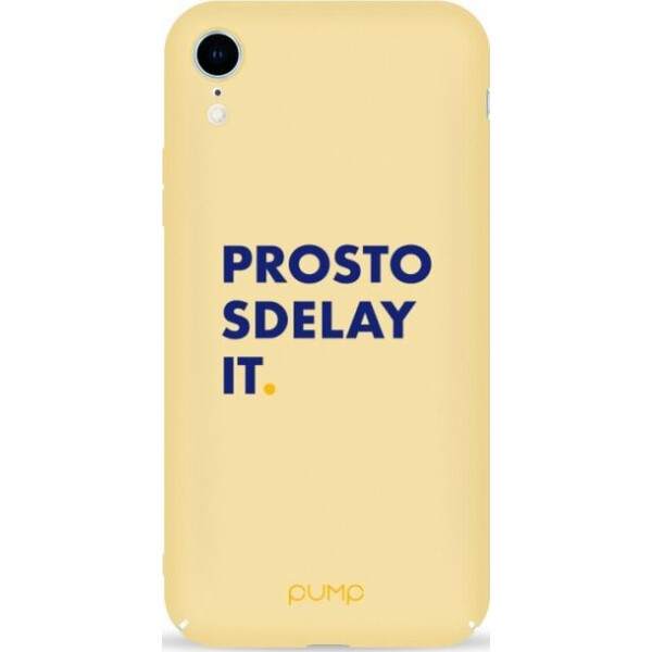 

Pump Tender Touch Case чехол для iPhone Xr Prosto Sdelay It