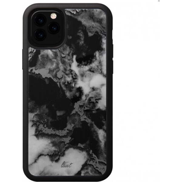 

LAUT MINERAL GLASS чехол-накладка для iPhone 11, черный минерал