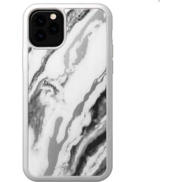 

LAUT MINERAL GLASS чехол-накладка для iPhone 11, белый минерал